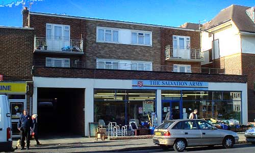 Salvation army shop lancing