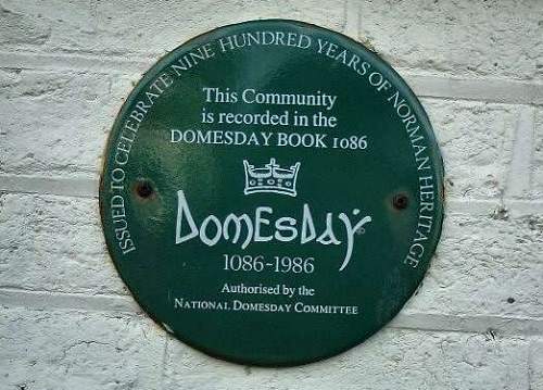 Domesday plaque