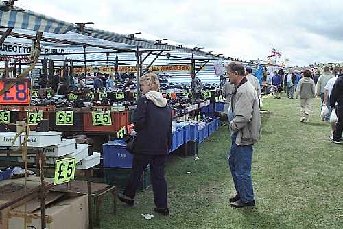 Market Day beach green lancing