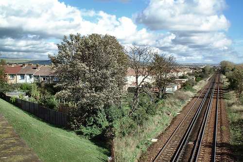 railtracks view east