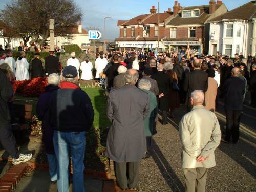 Remebrance day memorial lancing